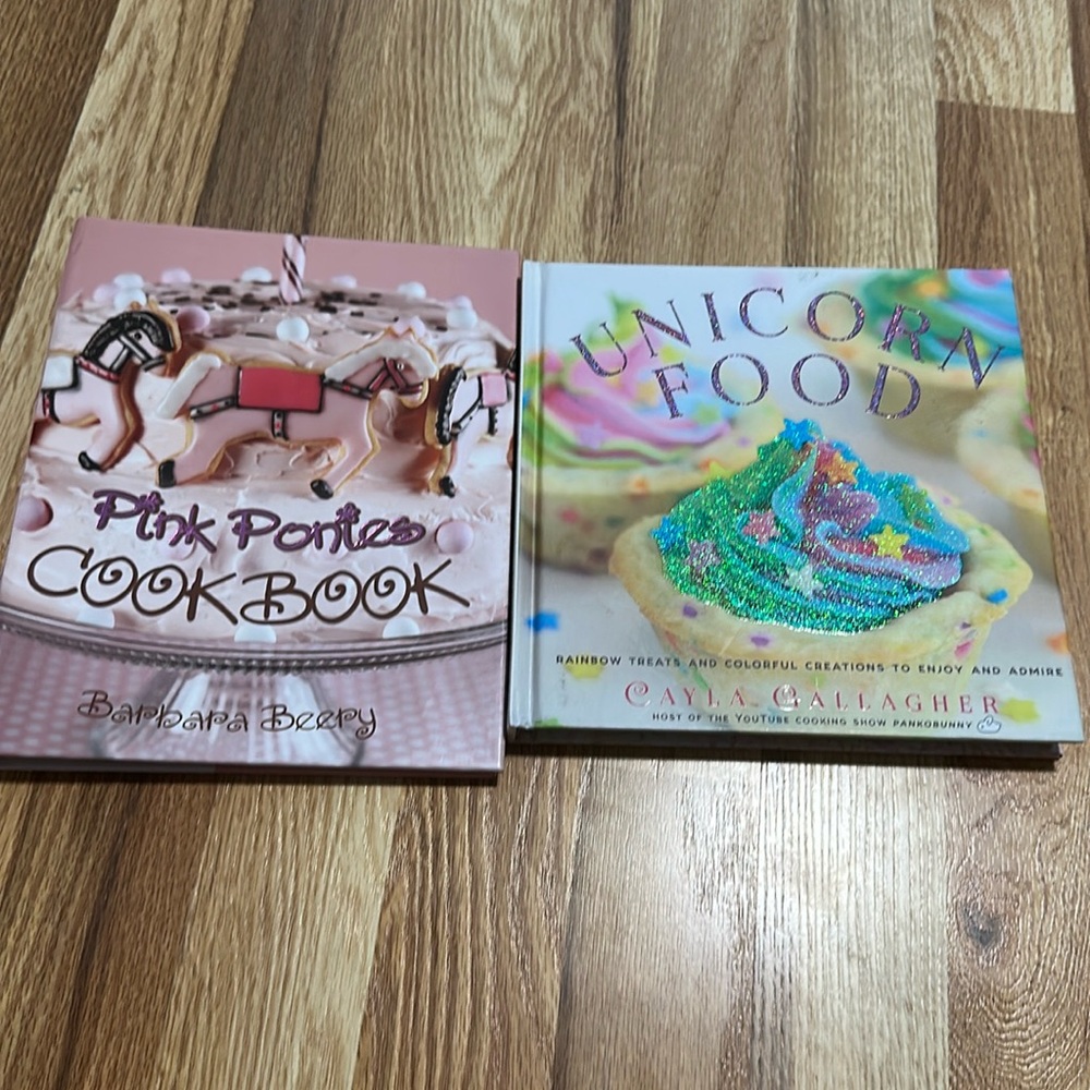 Unicorn Food & Pink Ponies Cookbooks